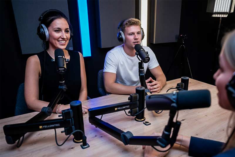 Podcast Studio Wien Flughafen - Podcast Factory - Social Roastery